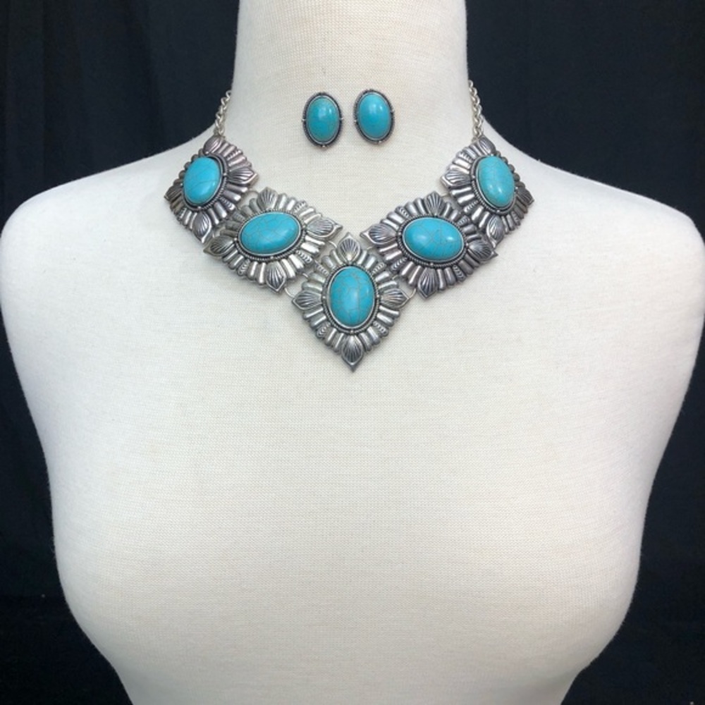 Western Necklace Western Necklace Western Necklace Western Necklace Western - Picture 2 of 3